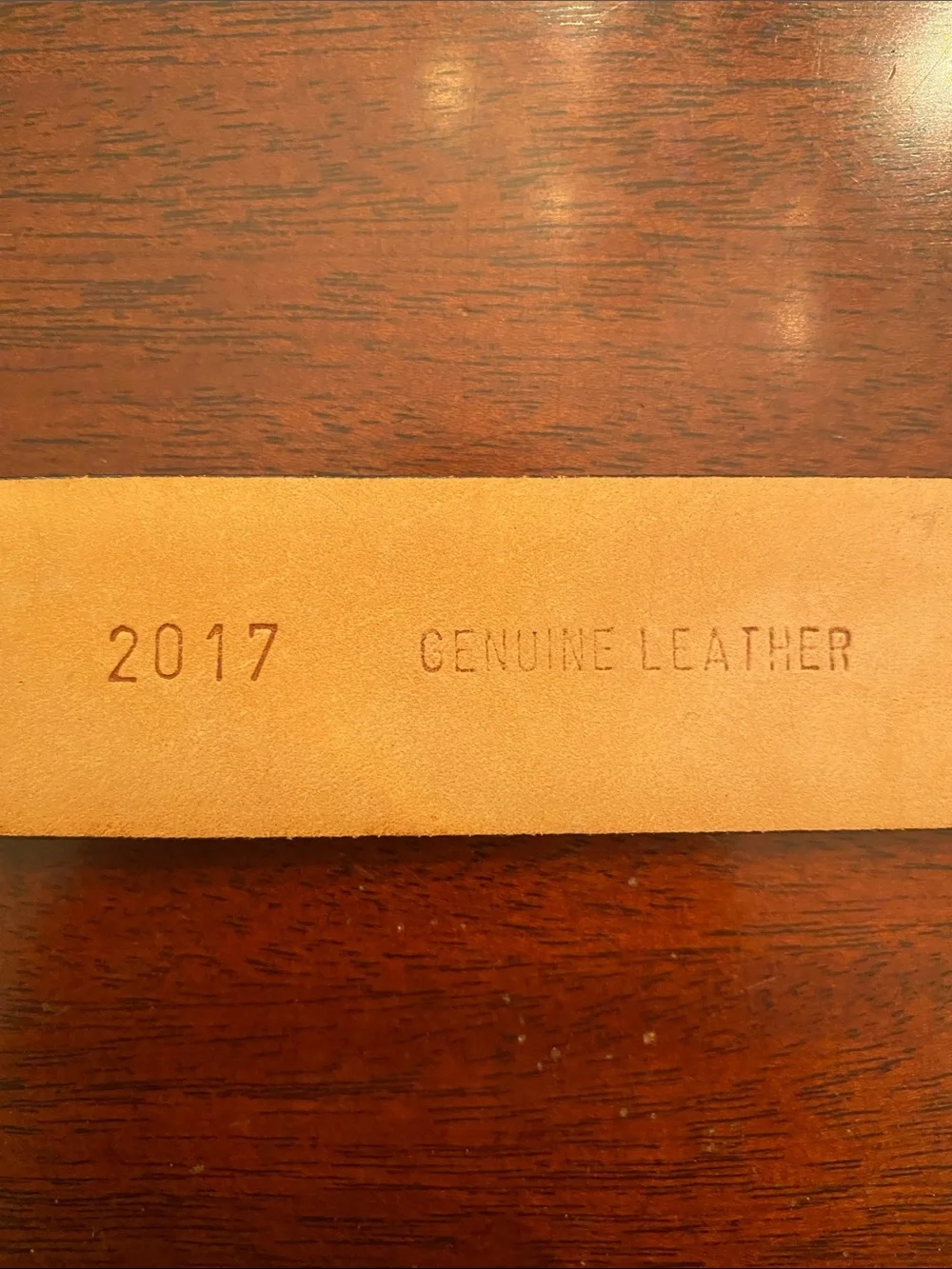 Stanley Korshak Black Leather Belt